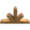 Ekena Millwork Richland Rough Sawn Timber Gable Bracket, Western Red Cedar, 36"W x 24"H x 4"D x 4"F, 16/12 Pitch GBW036X24X0404RIC00RWR - alternate 5